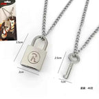 Nana Ren Lock Necklace Pendant Inspired by Vivienne Westwood NaNa Fortune