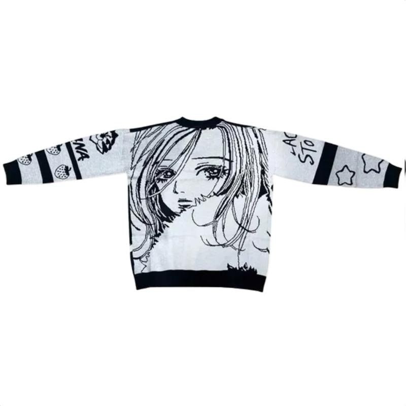Anime Black Stones Manga Pullover Nana Hachi Knitted Sweater