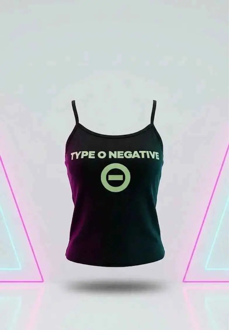 Type O Negative Crop Top NaNa Fortune
