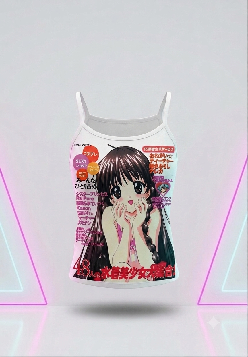Harajuku Heisei Otaku Liz Tank Top