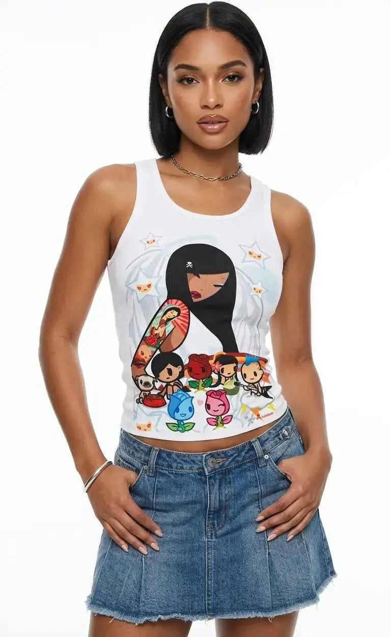 Toki Doki Anime Tank Top NaNa Fortune