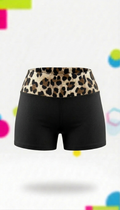 Y2K Cheetah Leopard Print Fold Over