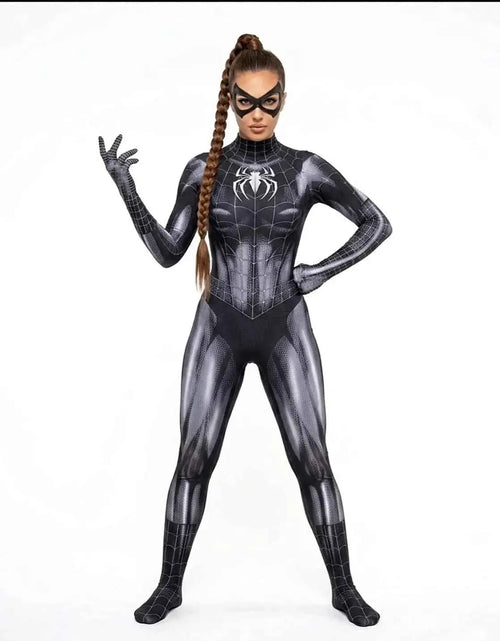 2pc Cosplay Spider Web Bodysuit RebelRogue