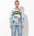 Everythings Fucked Psychedelic Sweater RebelThreads
