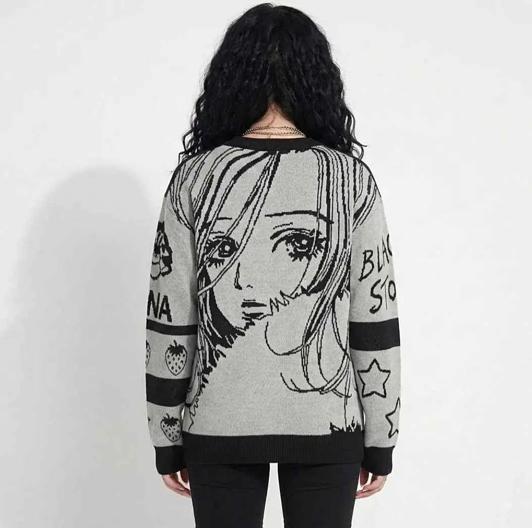 Nana Hachi Anime Knitted Sweater Fortune Route Empire