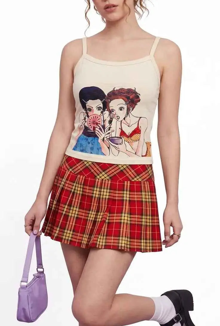 Nana & Hachi Black Tank Top RebelThreads