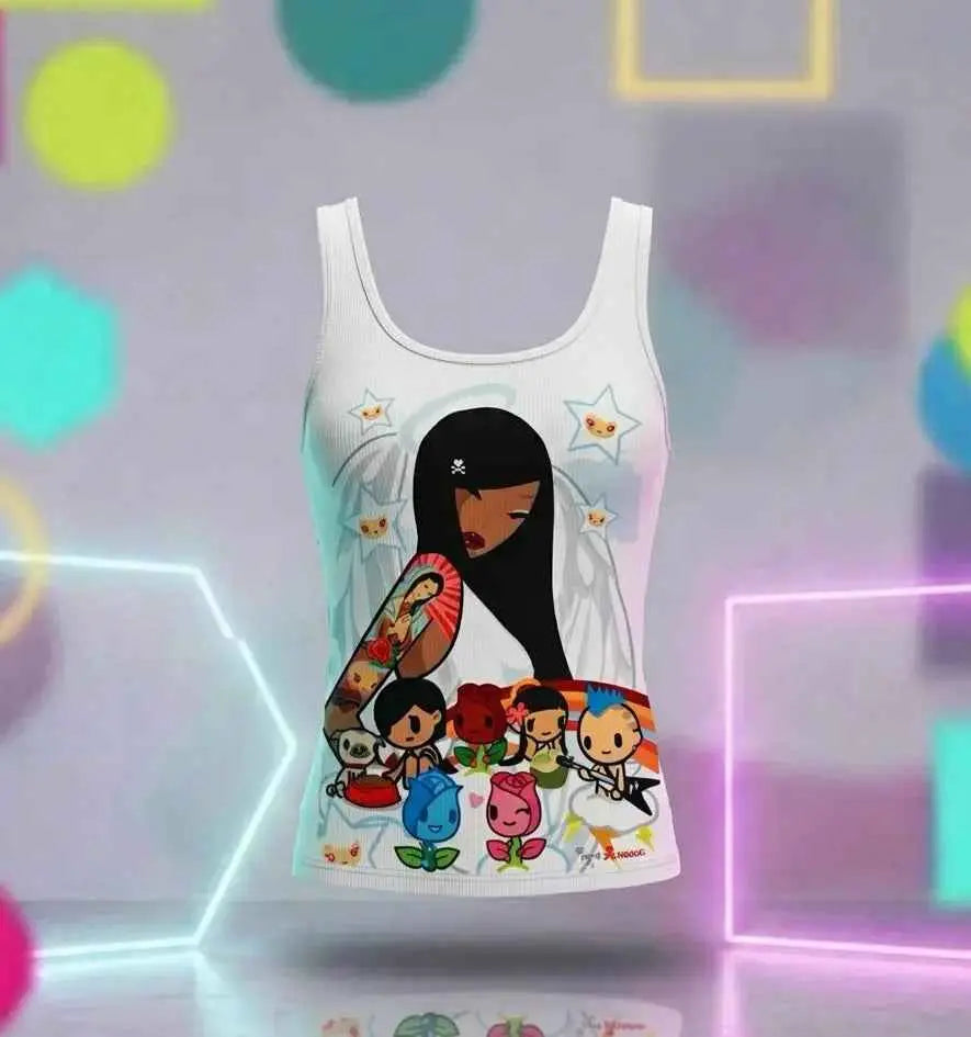 Toki Doki Anime Tank Top NaNa Fortune