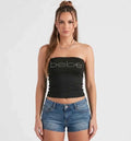 Black Bebe Tube Top RebelThreads