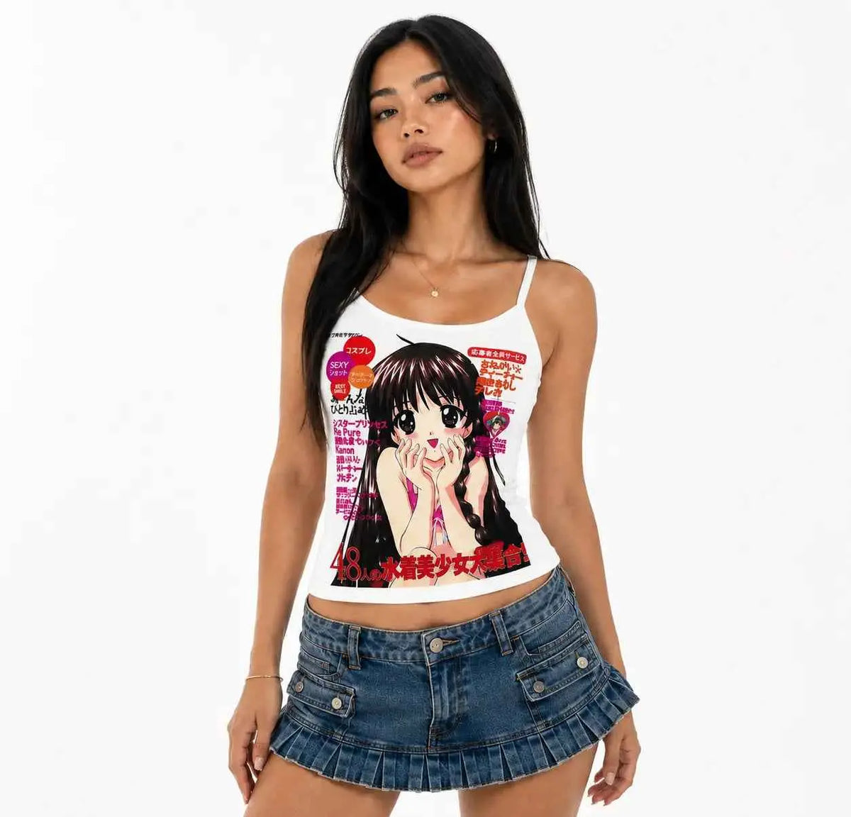 Otaku Liz Heisei Nakano Tank Top RebelThreads