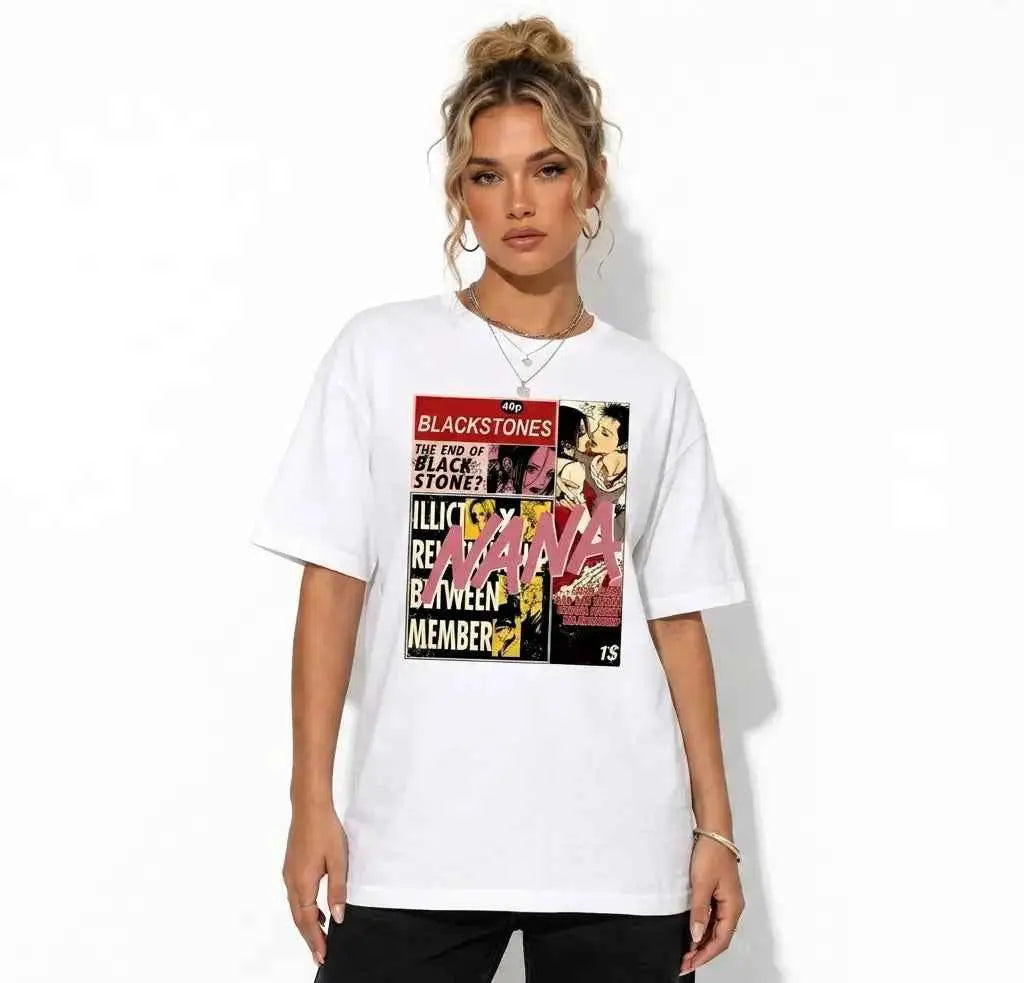 Nana and Hachi Anime T-Shirt RebelThreads